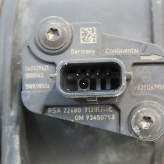 Debimetre air occasion OPEL MOVANO II Phase 1 04-2010->... 95519369 3