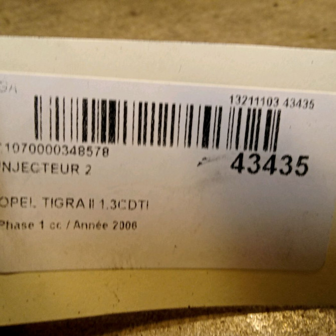 occasion OPEL TIGRA II Phase 1 09-2004->... 1.3CDTI 93183910 3