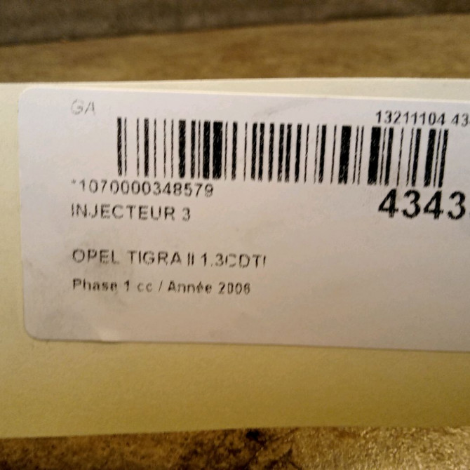 occasion OPEL TIGRA II Phase 1 09-2004->... 1.3CDTI 93183910 3