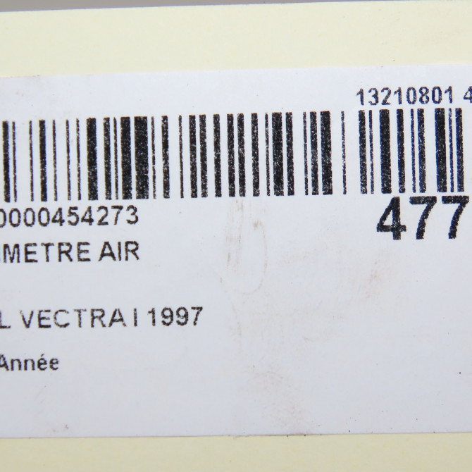Debimetre air occasion OPEL VECTRA I 90540931 6