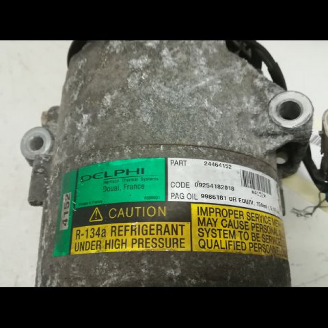 Compresseur air conditionne occasion OPEL ZAFIRA I Phase 1 03-1999->07-2005 24430319 4