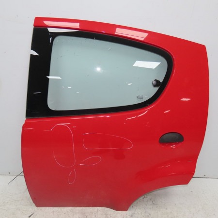 Porte arrière gauche occasion PEUGEOT 107 Phase 1 06-2005->12-2008 1.0i 12v 68ch 1612543780