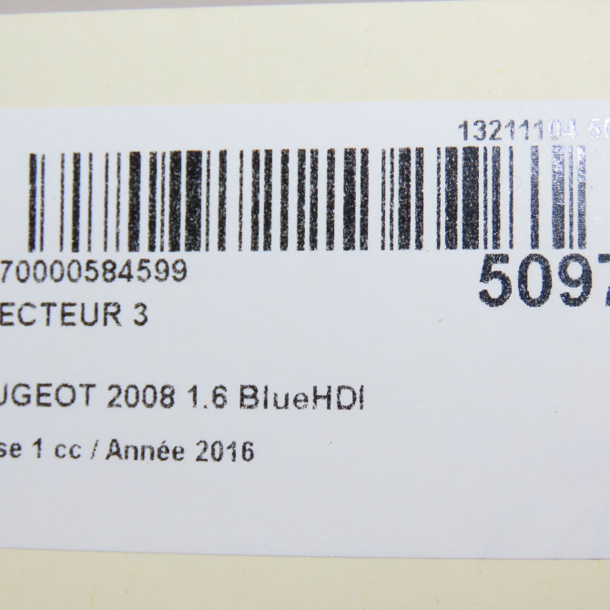 occasion PEUGEOT 2008 Phase 1 01-2013->... 1.6 BlueHDI 100ch 5