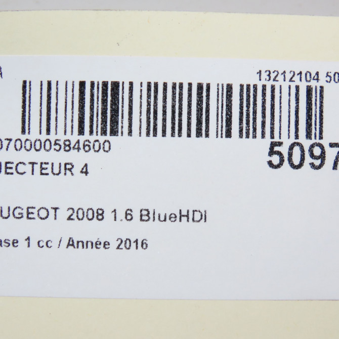 occasion PEUGEOT 2008 Phase 1 01-2013->... 1.6 BlueHDI 100ch 5