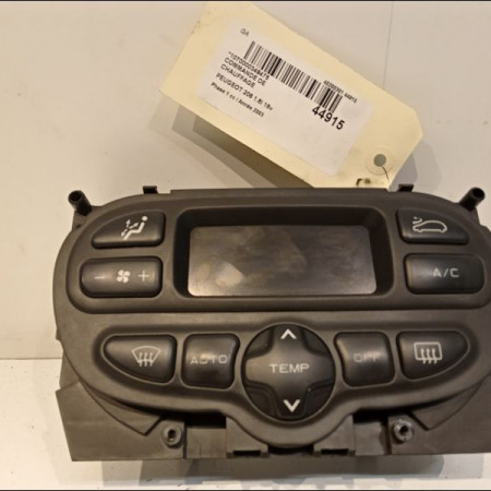 Commande de chauffage occasion PEUGEOT 206 Phase 1 09-1998->03-2009 1.6i 16v