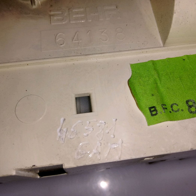 Commande de chauffage occasion PEUGEOT 206 Phase 1 09-1998->03-2009 1.1i 3