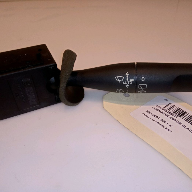 Commande essuie glace occasion PEUGEOT 206 Phase 1 09-1998->03-2009 1.4i 1