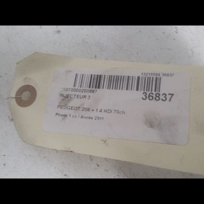 occasion PEUGEOT 206 + Phase 1 03-2009->05-2013 1.4 HDI 70ch 1980EJ 2