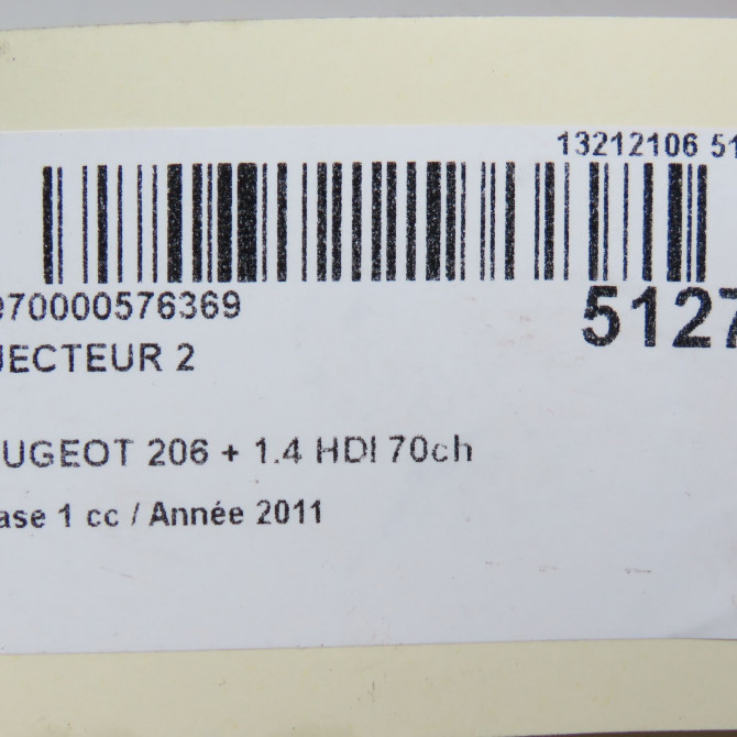 occasion PEUGEOT 206 + Phase 1 03-2009->05-2013 1.4 HDI 70ch 1980EJ 5