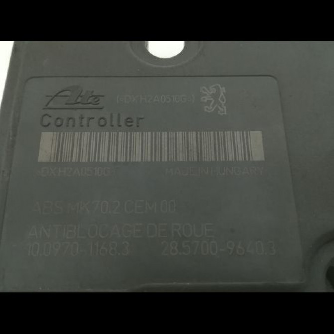 Unité hydraulique ABS occasion PEUGEOT 207 Phase 1 04-2006->06-2013 1.6 HDI 8v 92ch 4541S9 3
