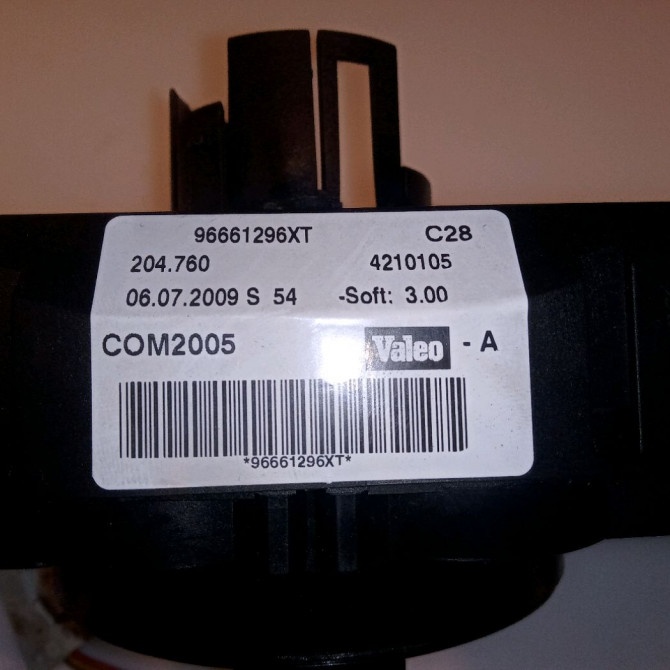 Bloc commodos occasion PEUGEOT 207 Phase 1 04-2006->06-2013 1.4 HDI 70ch 6242YL 3