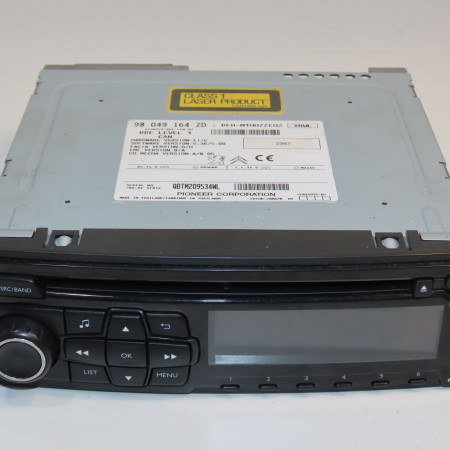 Autoradio occasion PEUGEOT 208 Phase 2 04-2015->... 1.2i PURETECH 110ch 16087573ZD