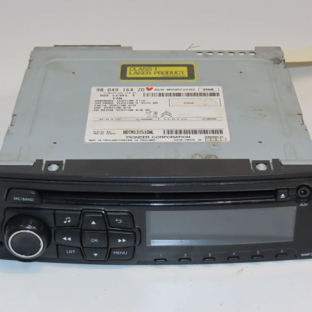 Autoradio occasion PEUGEOT 208 208 Phase 1 2012-03-01->2015-09-30 1.0 PURETECH 68ch 16087573ZD