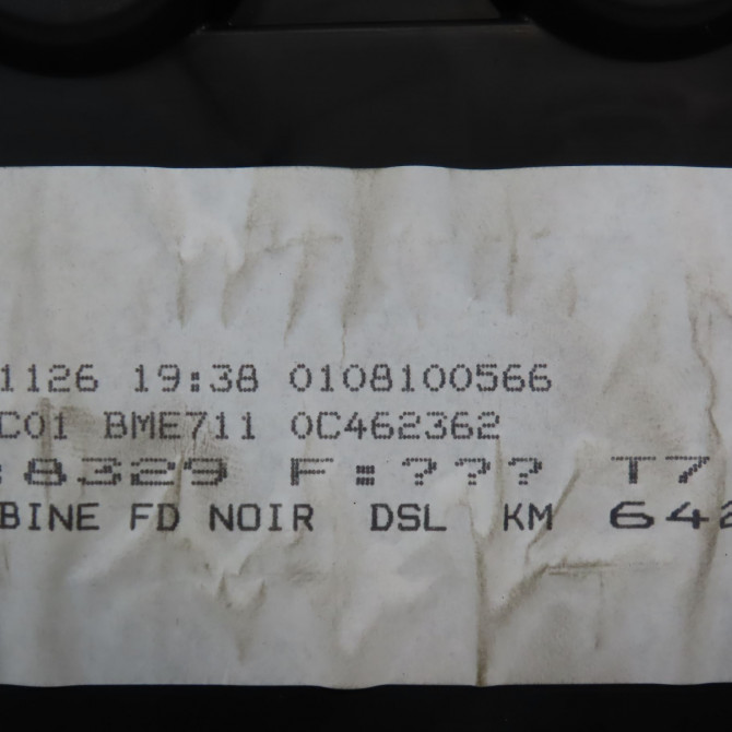 Compteur occasion PEUGEOT 308 I Phase 1 09-2007->03-2011 1.6 HDI 16v 90ch 9806132480 5