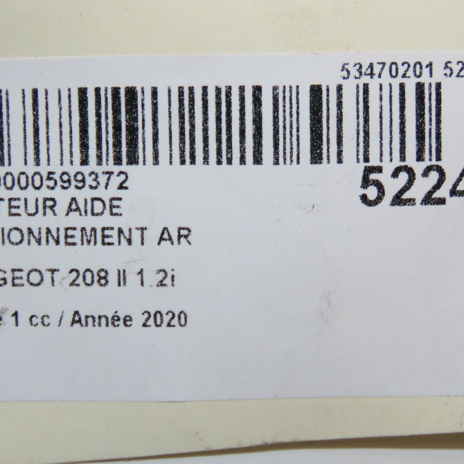 Capteur aide stationnement ar occasion  1633559380 6