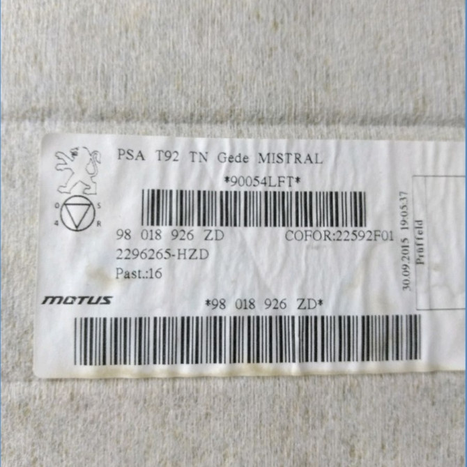 Garniture pavillon occasion  98018926ZD 3