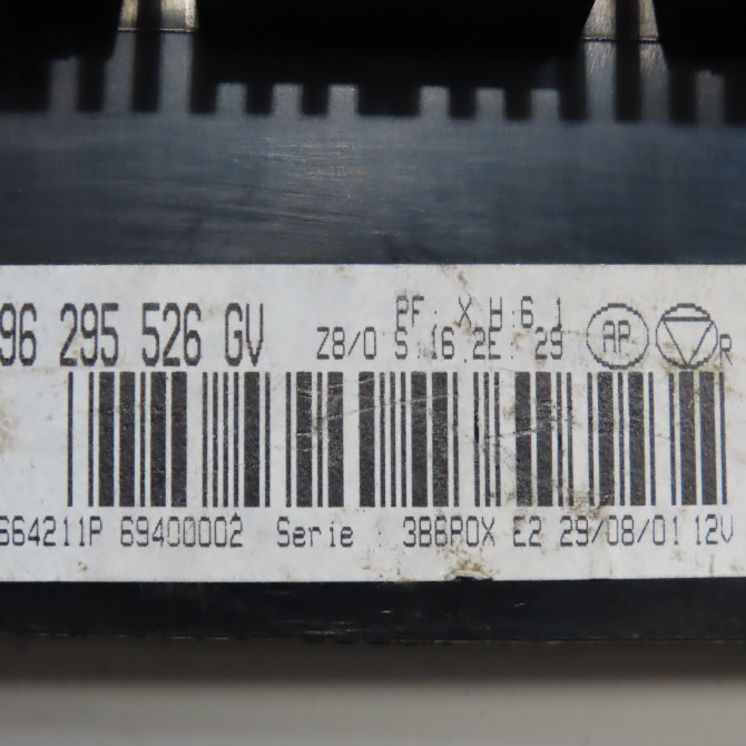 Commande de chauffage occasion PEUGEOT 607 Phase 1 11-1999->09-2004 2.2 HDI 3