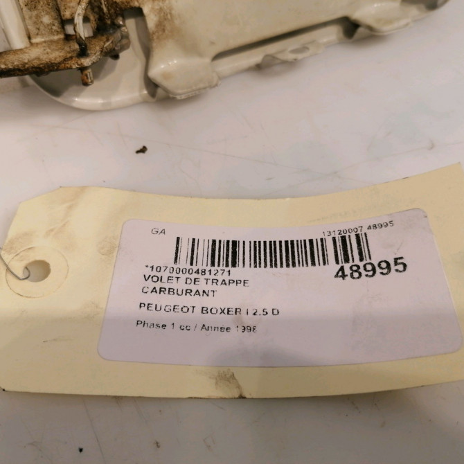 Volet de trappe carburant occasion PEUGEOT BOXER I Phase 1 07-1994->02-2002 2.5 D 151787 4