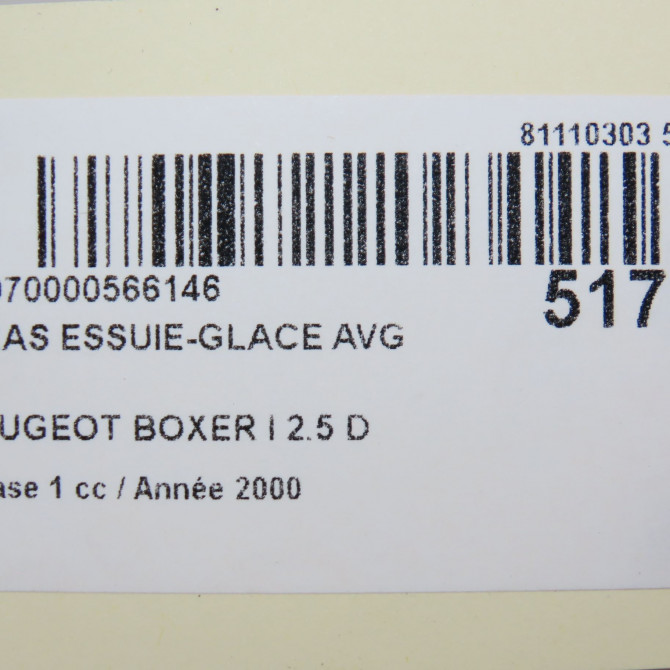 Bras essuie-glace avant gauche occasion PEUGEOT BOXER I Phase 1 07-1994->02-2002 2.5 D 6429R7 4