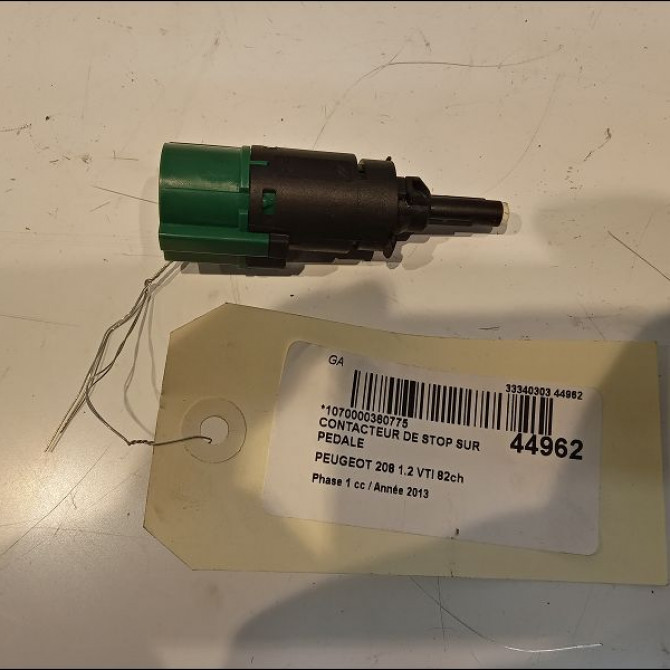 occasion PEUGEOT 208 208 Phase 1 2012-03-01->2015-09-30 1.2 VTI 82ch 9818232480 1