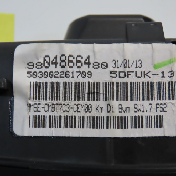 Compteur occasion PEUGEOT RCZ Phase 2 09-2012->... 2.0 HDI 160ch 9805535280 7