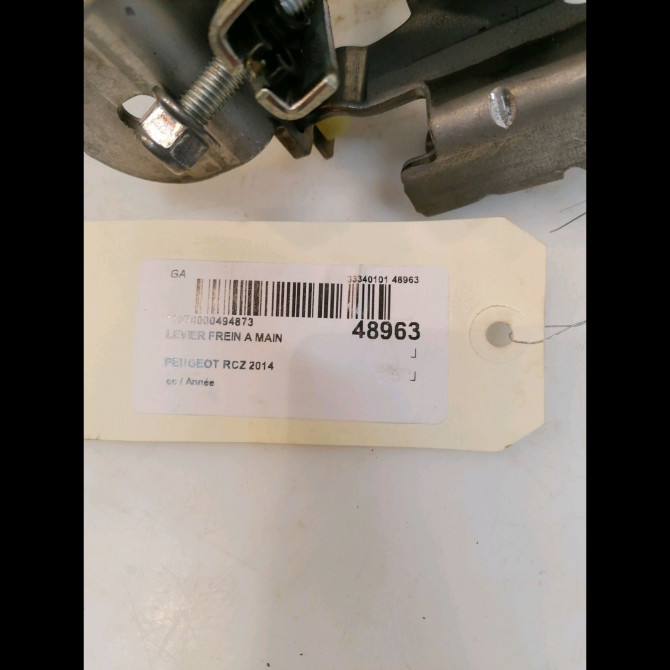 Levier frein a main occasion PEUGEOT RCZ 98031783ZD 3