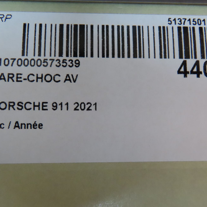 Pare-choc avant occasion PORSCHE 911 7