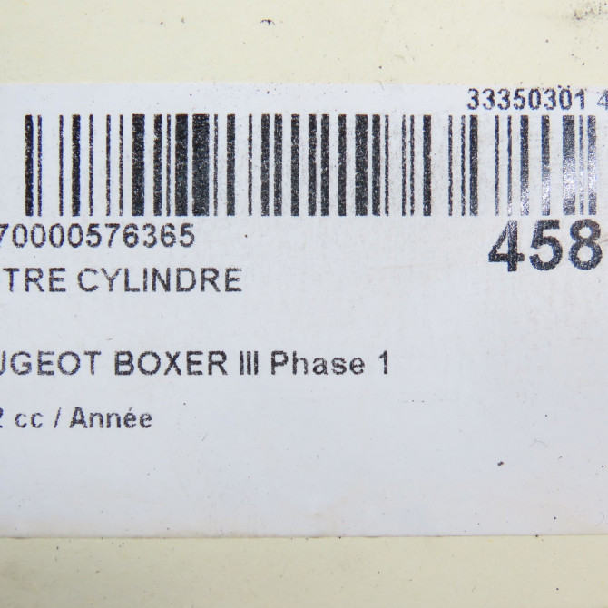 Maitre cylindre occasion PEUGEOT BOXER III Phase 1 06-2006->... 4601T8 7