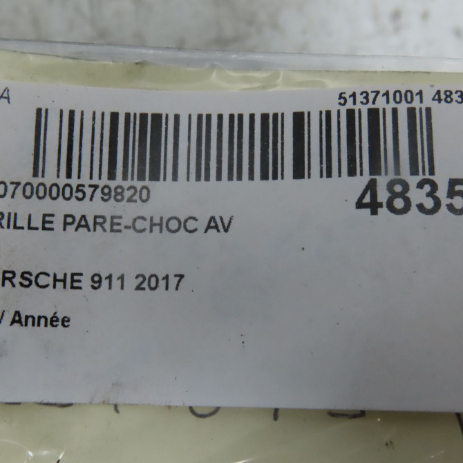 Grille pare-choc av occasion PORSCHE 911 3