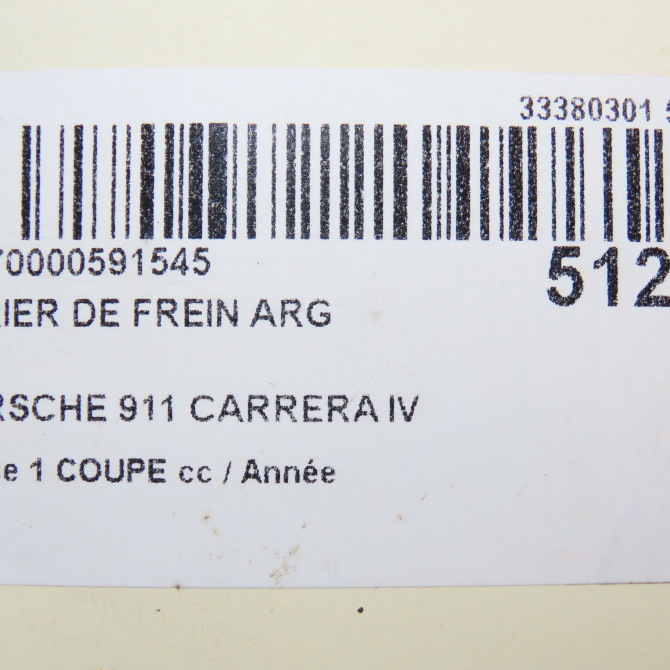 Etrier de frein arrière gauche occasion PORSCHE 146 Phase 1 04-1995->04-1999 3.4i 301ch 99635242103 6