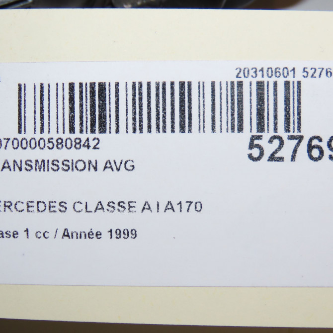 Transmission avant gauche occasion  1683702172 7