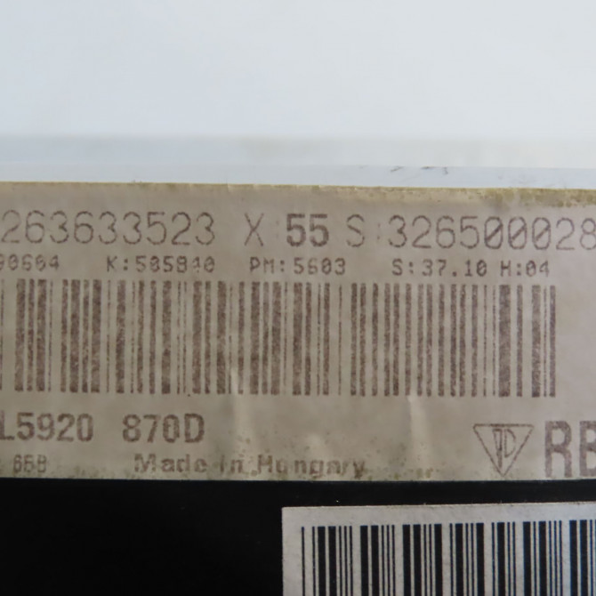 Compteur occasion PORSCHE CAYENNE I Phase 1 11-2003->12-2006 4.5i 450ch 95564121401 5