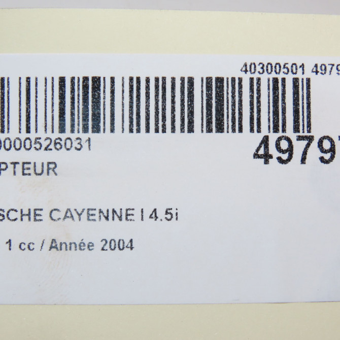 Compteur occasion PORSCHE CAYENNE I Phase 1 11-2003->12-2006 4.5i 450ch 95564121401 7