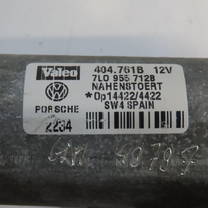 Moteur essuie-glace arrière occasion PORSCHE CAYENNE I Phase 1 11-2003->12-2006 4.5i 450ch 958955712 4