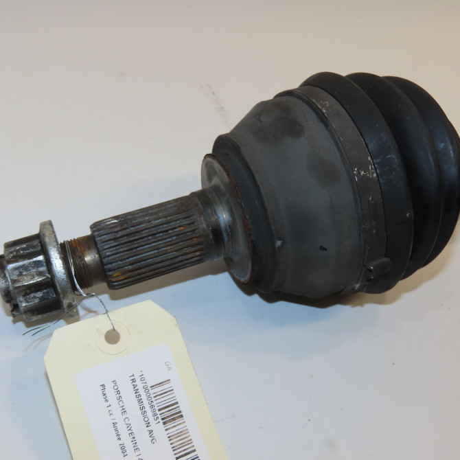 Transmission avant gauche occasion PORSCHE CAYENNE I Phase 1 11-2003->12-2006 4.5i 450ch 95534903813 2