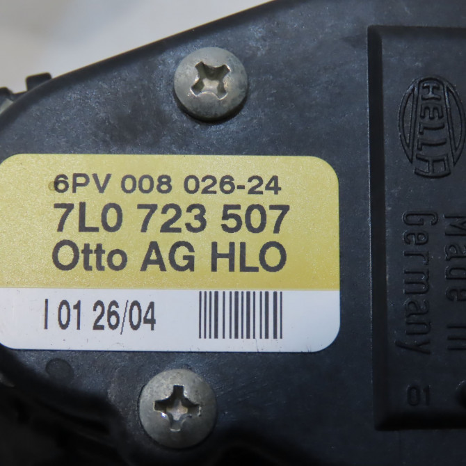 Potentiometre accelerateur occasion PORSCHE CAYENNE I Phase 1 11-2003->12-2006 4.5i 450ch 3