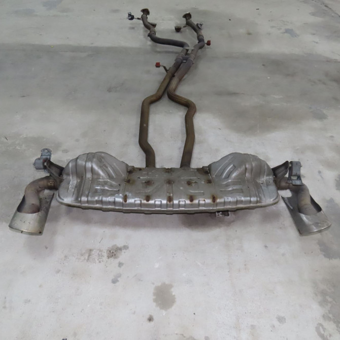 Silencieux arrière occasion PORSCHE CAYENNE I Phase 1 11-2003->12-2006 4.5i 450ch 95511112112 1