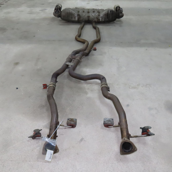 Silencieux arrière occasion PORSCHE CAYENNE I Phase 1 11-2003->12-2006 4.5i 450ch 95511112112 2