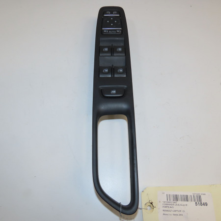 Commande lève-glace porte avant gauche occasion RENAULT CAPTUR Phase 1 04-1995->04-1999 1.2i 120ch