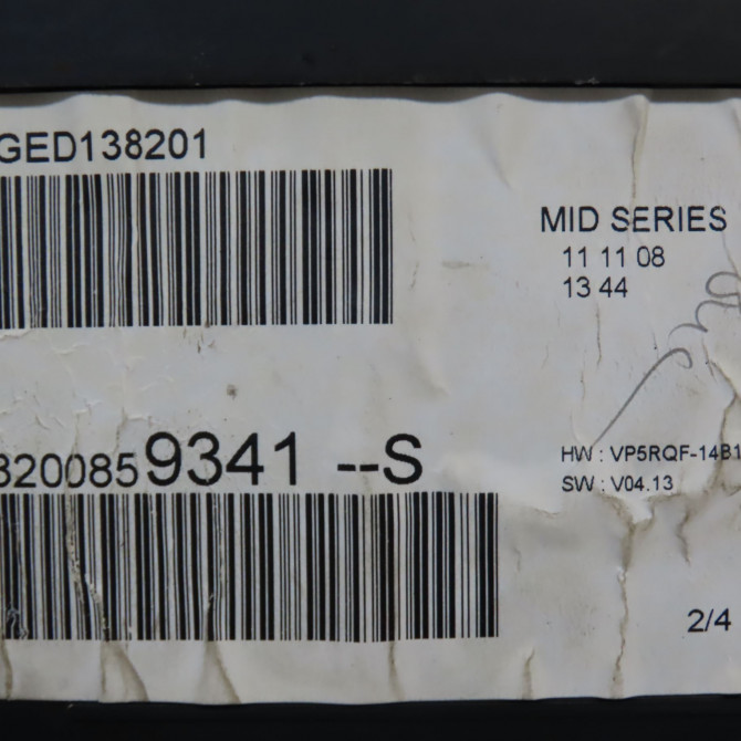 Compteur occasion RENAULT CLIO III Phase 1 09-2005->03-2009 1.2 TCE 16v 100ch 8201060308 4