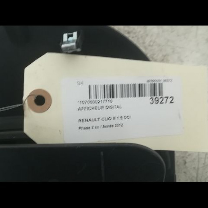 Afficheur digital occasion RENAULT CLIO III Phase 2 03-2009->12-2014 1.5 DCI 75ch 2