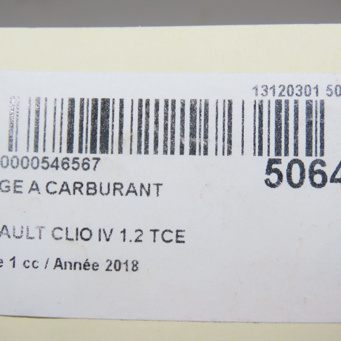 Jauge a carburant occasion RENAULT CLIO IV Phase 1 07-2012->... 1.2 TCE 120ch 172021485R 6