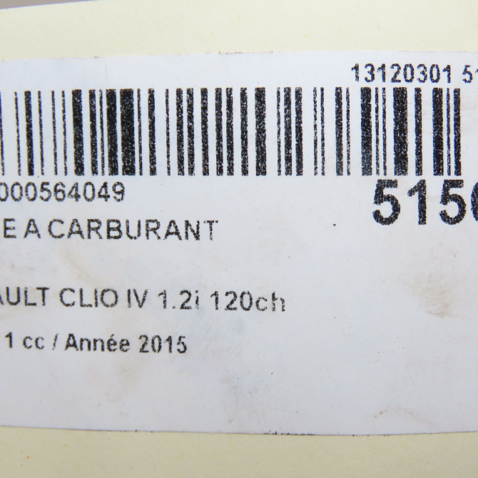 Jauge a carburant occasion RENAULT CLIO IV Phase 1 07-2012->... 1.2i 120ch 172021485R 5