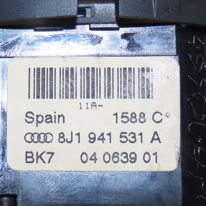 Interrupteur commande de phares occasion  8J1941531A5PR 4