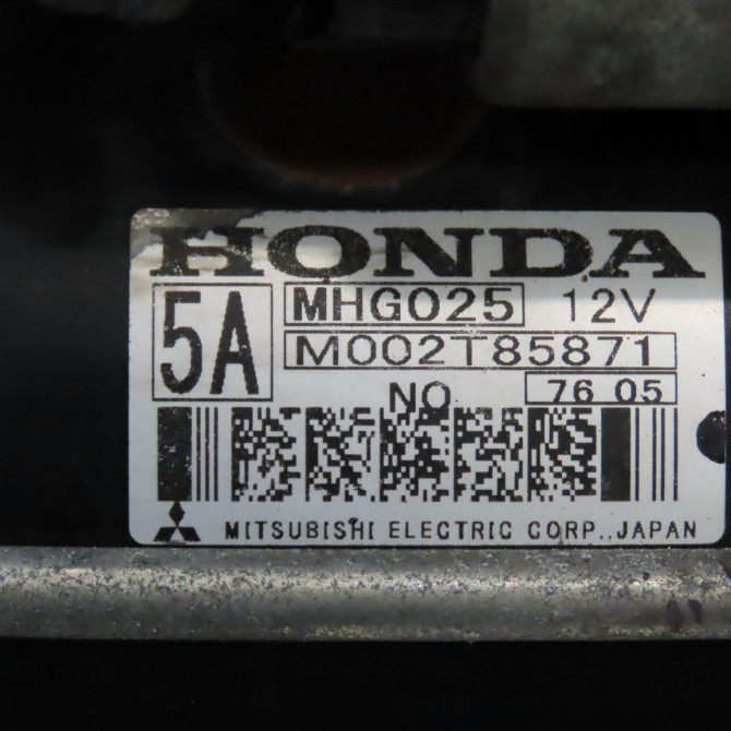 Démarreur occasion HONDA CIVIC VII Phase 1 01-2006->09-2008 2.2i CDTI 31200RNAA01 5