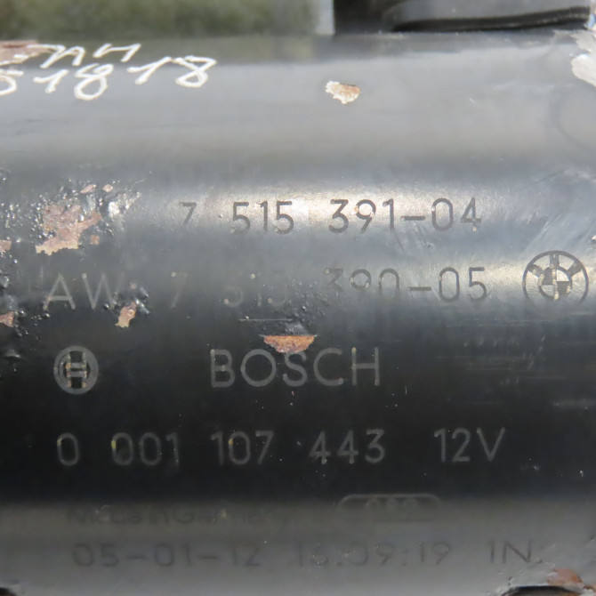 Démarreur occasion B.M.W. SERIE 3 IV Phase 2 09-2001->03-2005 12412354693 5