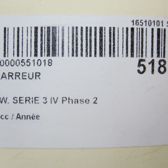 Démarreur occasion B.M.W. SERIE 3 IV Phase 2 09-2001->03-2005 12412354693 7
