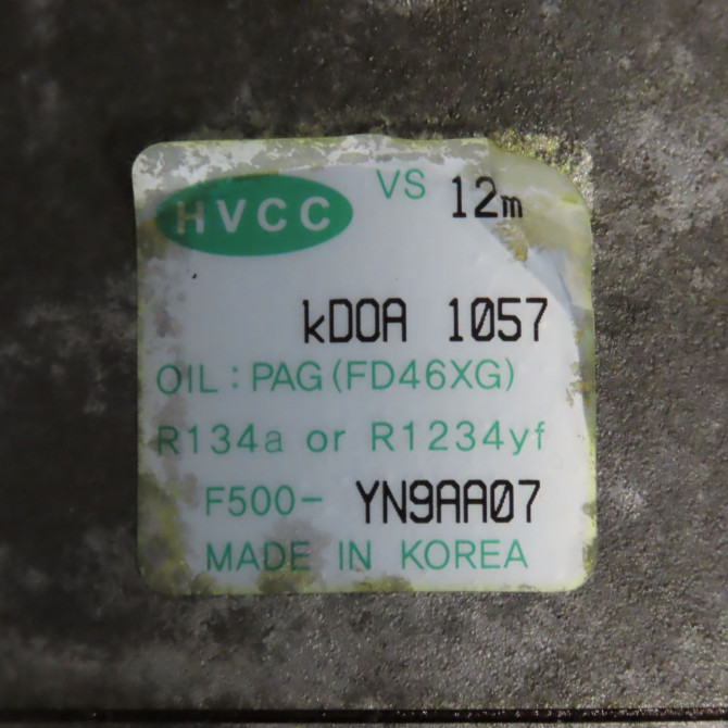 Compresseur air conditionne occasion HYUNDAI IX20 Phase 1 10-2010->... 1.4 CRDI 90ch 977012K001 6