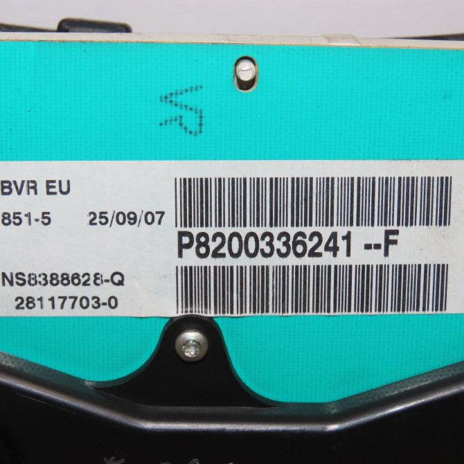 Compteur occasion RENAULT KANGOO I Phase 2 03-2003->06-2010 1.5 DCI 70ch 8200481671 3