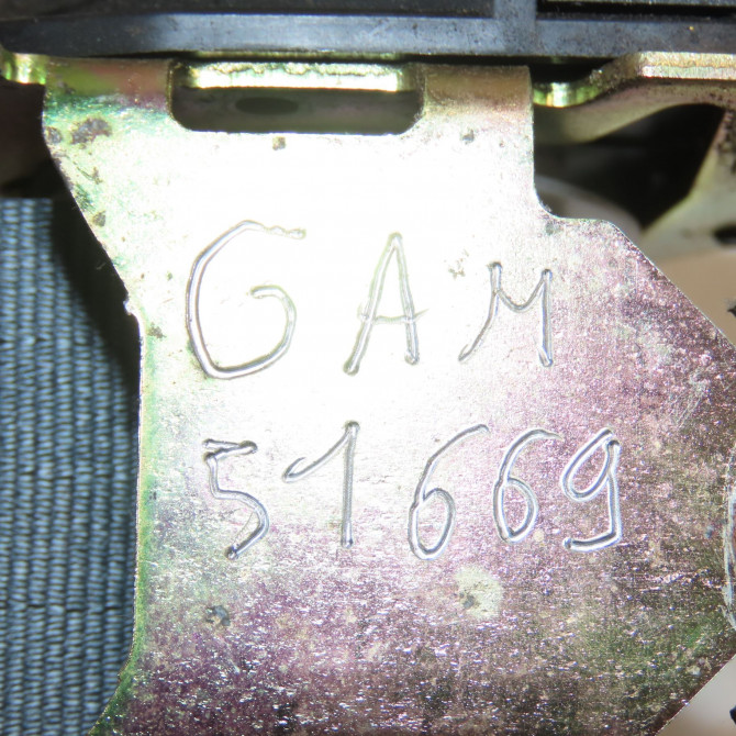 Ceinture avant droite occasion RENAULT KANGOO I Phase 1 09-1997->06-2003 1.9 D 55ch 7701206066 5